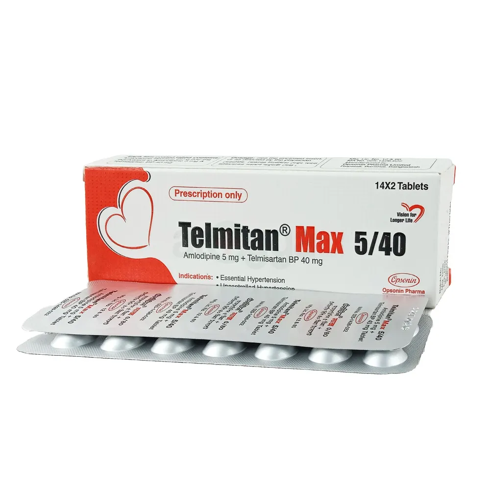 Tablet  Telmitan Max 5/40mg (28 pcs)